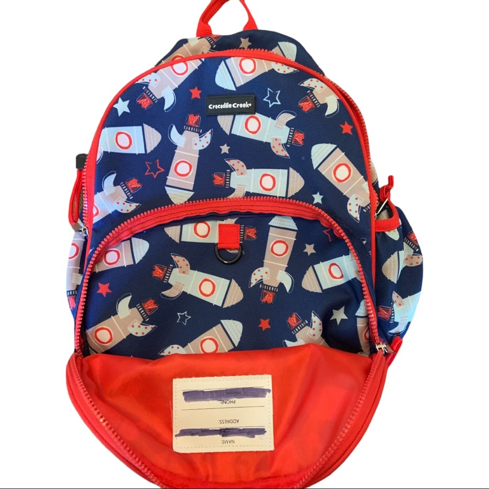 Crocodile Creek Rocketship Children’s Backpack - Picture 4 of 4